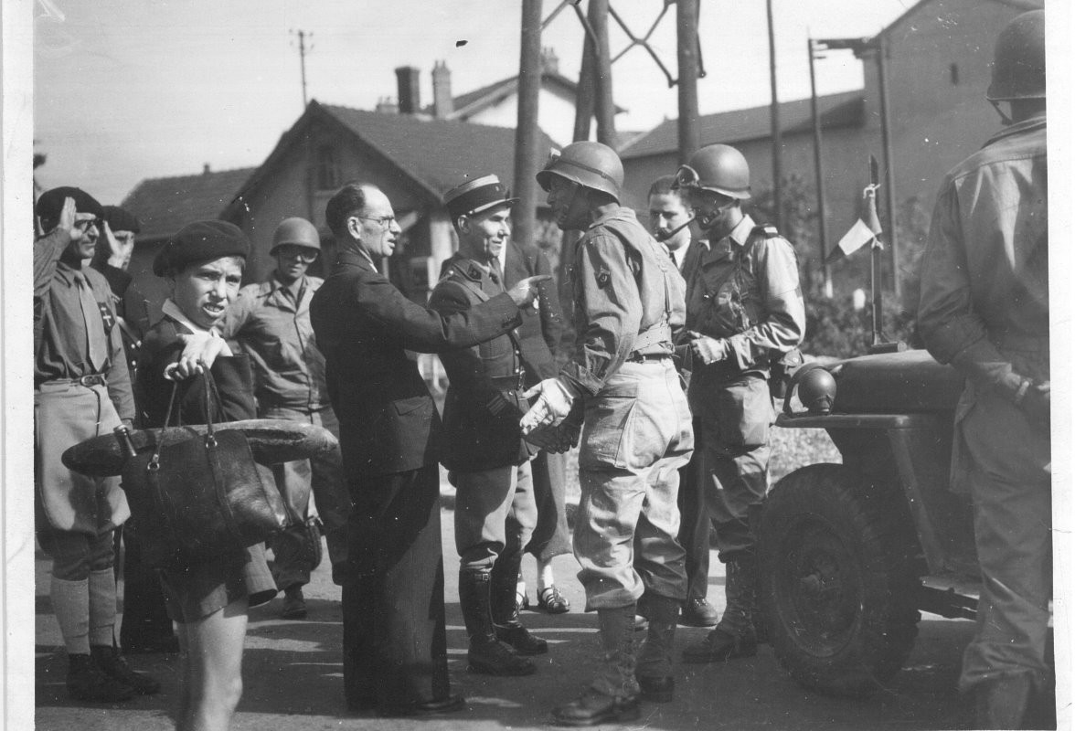 Arrivée des troupes Françaises à Roanne