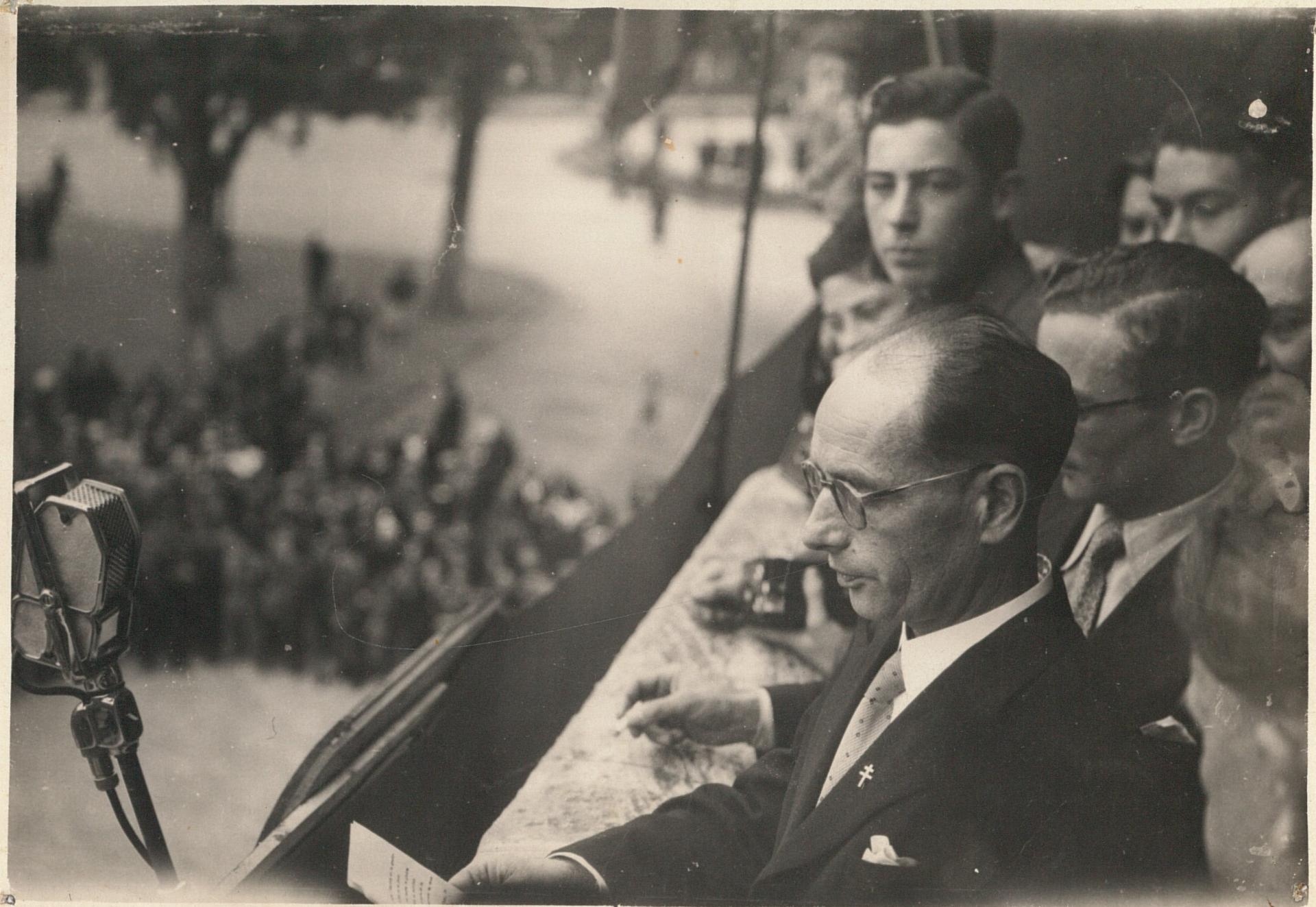Discours le soir du 22 Aout 1944